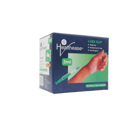 3ml Syringe Luer Slip Latex Free
