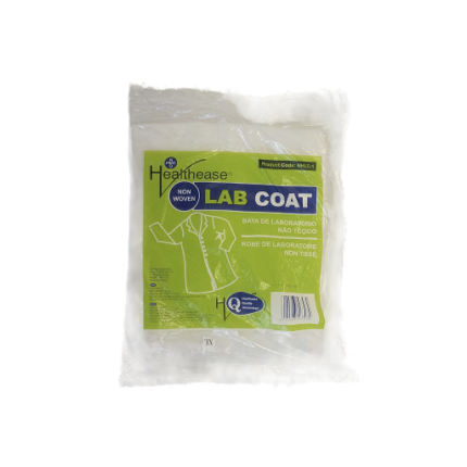 Non Woven Lab Coat White