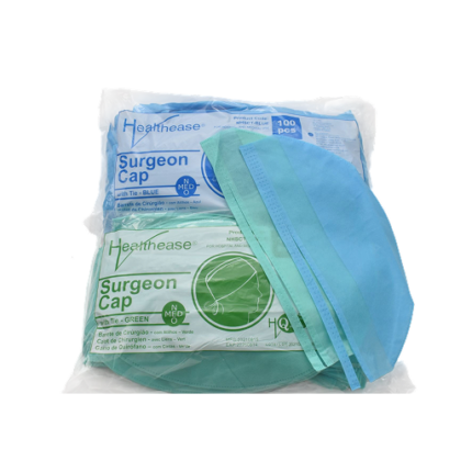 Surgeon Cap with Tie - Green