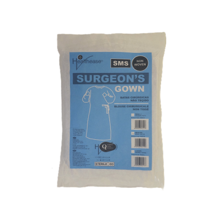 Surgeon's Gown Sterile Non Woven SMS - SMALL